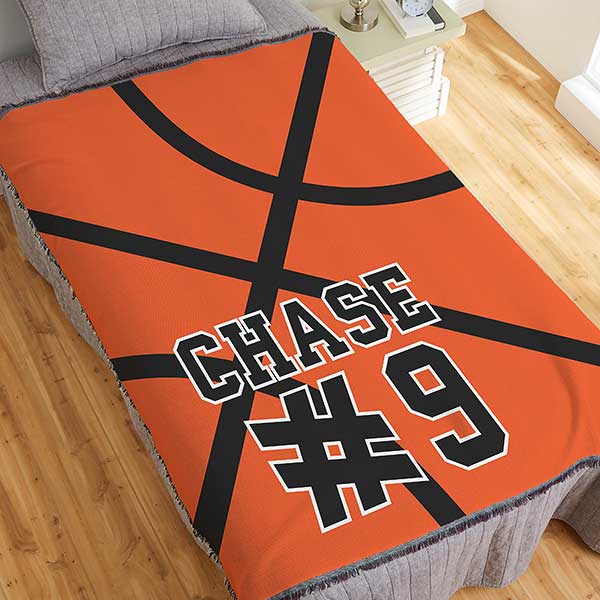 Basketball Personalized Sports Blankets - 29965