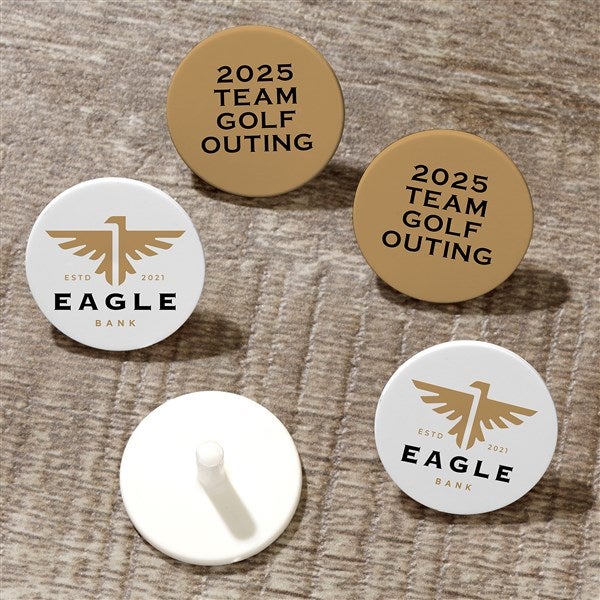 Personalized Logo Golf Ball Markers (sets of 12)  - 30060