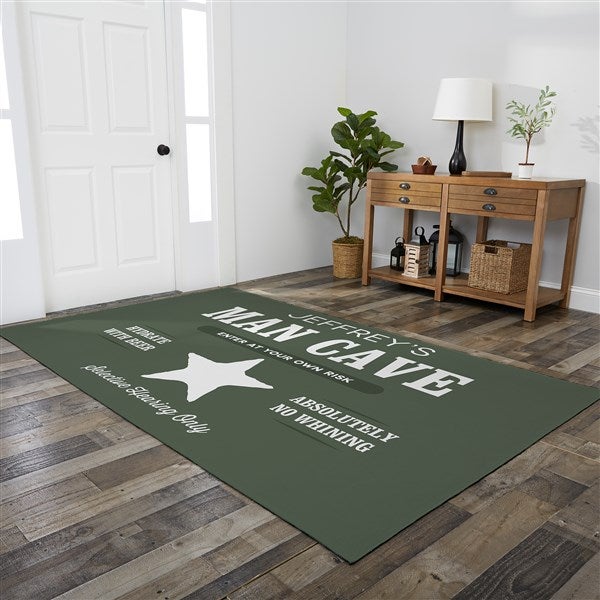 His Place Personalized Area Rugs - 30356