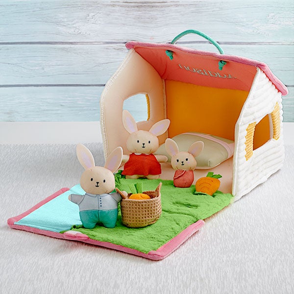 soft bunny playhouse