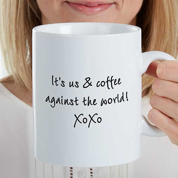 Best Friends philoSophie's Personalized Oversized Coffee Mug