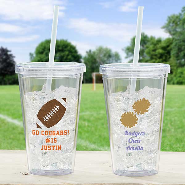 Choose Your Icon Personalized Sports Insulated Tumbler for Kids - 31763