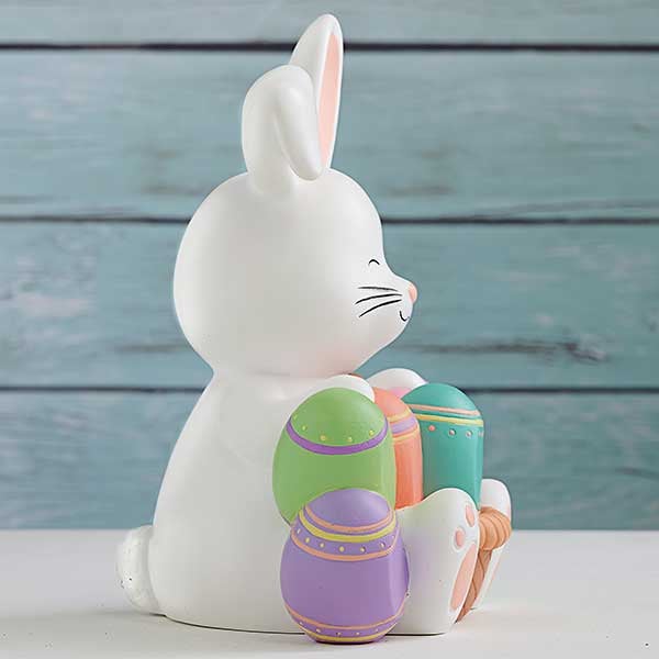 Personalized 3D Resin Easter Bunny Shelf Sitter