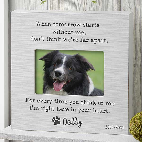 Pet Memorial Personalized Picture Frames - 32017