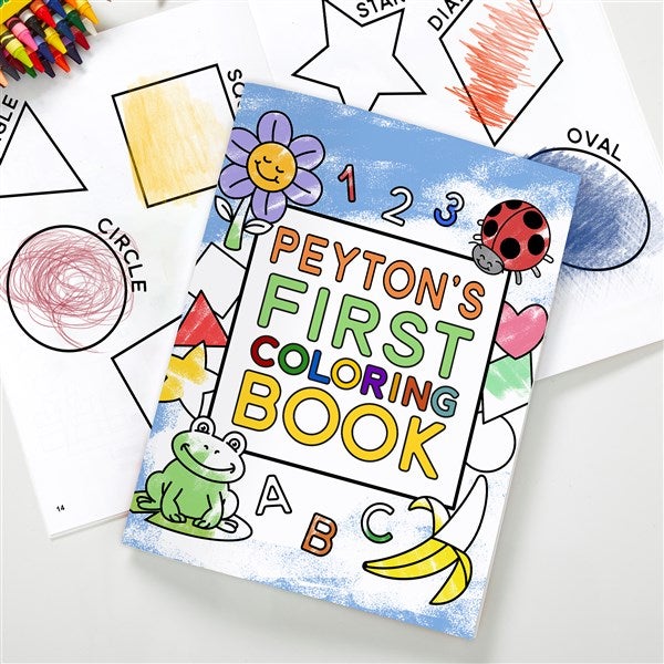 CRAYON & COLORING BOOK SET