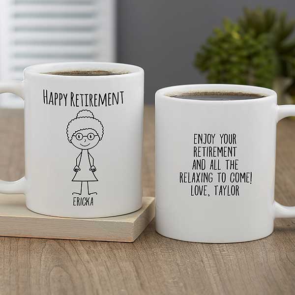 Stick Figure Characters For Her Personalized Coffee Mugs - 32387