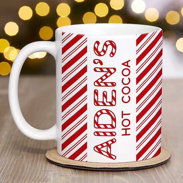 Personalized Mug - Kids Christmas Mug - Kids Hot Chocolate Mug - Holiday  Decor - Kids Christmas Mug - Personalized Mug - Christmas Gift for Kids -  Cocoa Mug