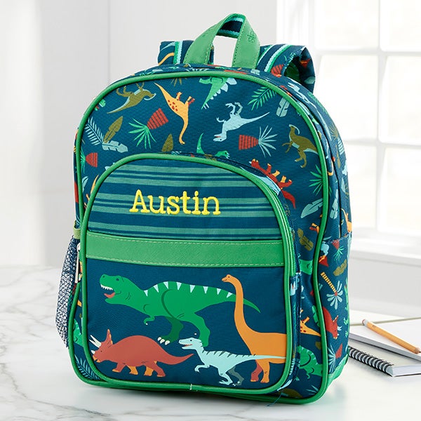 Personalized Dinosaur Embroidered Backpack by Stephen Joseph