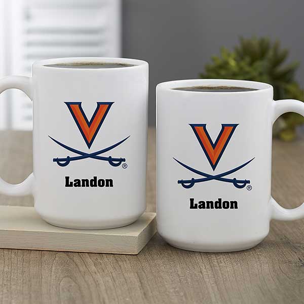 NCAA Virginia Cavaliers Personalized Coffee Mugs - 33007