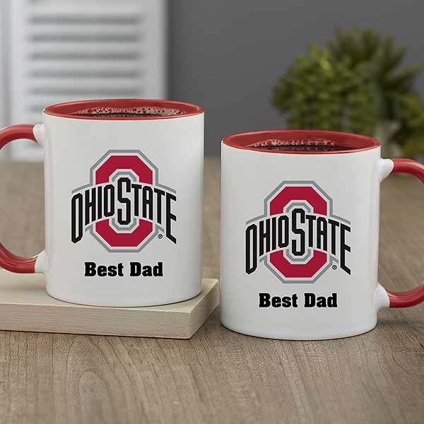 Ohio State 14 Oz Ceramic Mug Your Choice of Font Color 