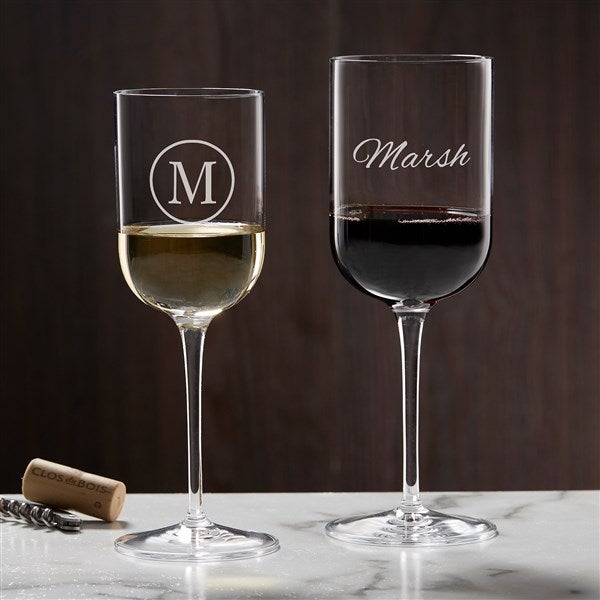 Classic Personalized Luigi Bormioli Sublime Wine Glasses 7119