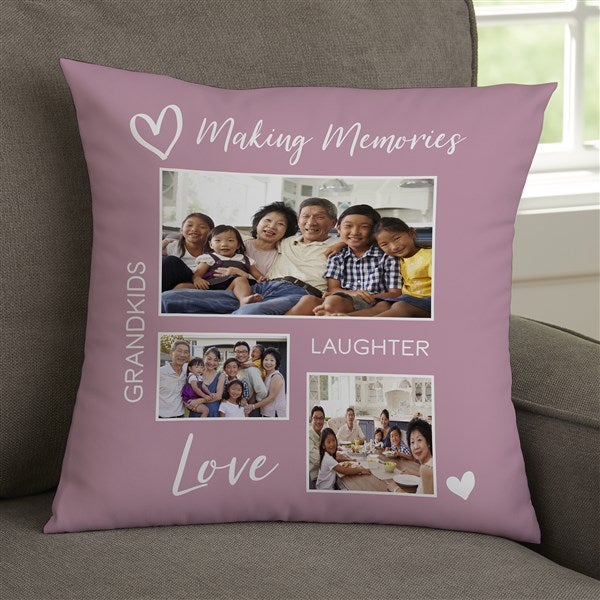 Gallery Personalized Photo Pillow