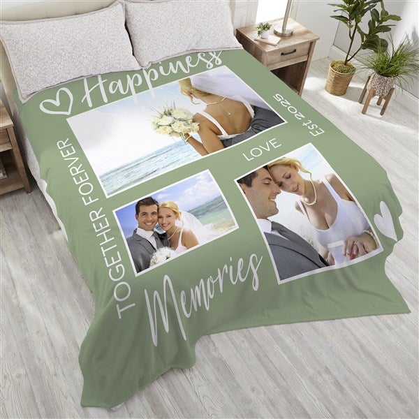 Photo Gallery For Couples Personalized Blankets - 33394