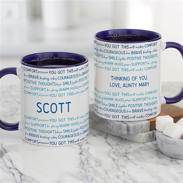 Words of Encouragement Personalized Coffee Mugs - 33556