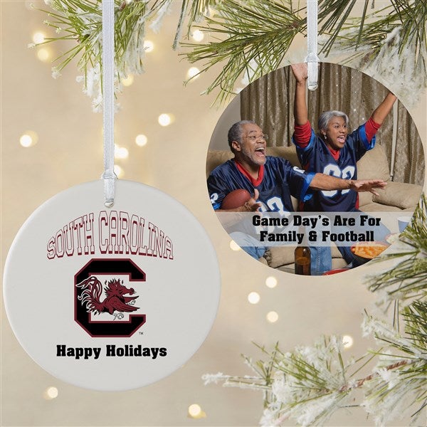 NCAA South Carolina Gamecocks Personalized Ornament - 33612