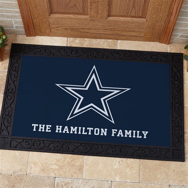 NFL Dallas Cowboys Personalized Doormats