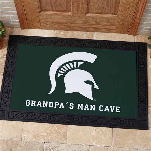 Ncaa Michigan State Spartans Personalized Doormats