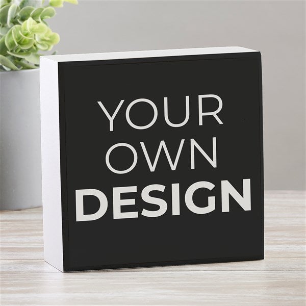 Design Your Own Personalized Shelf Block  - 33908