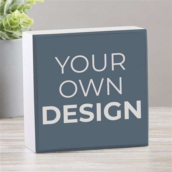 Design Your Own Personalized Shelf Block  - 33908