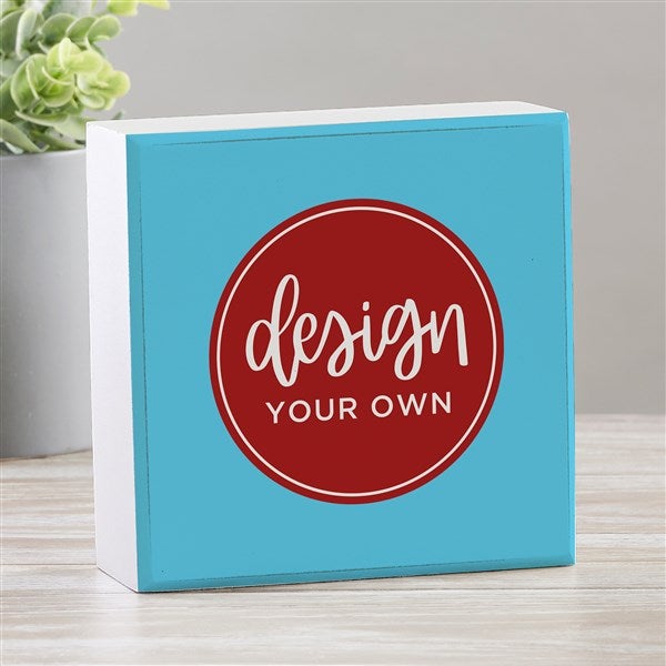 Design Your Own Personalized Shelf Block  - 33908