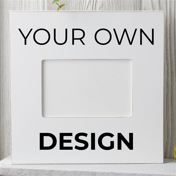 Design Your Own Personalized Box Picture Frame  - 33910