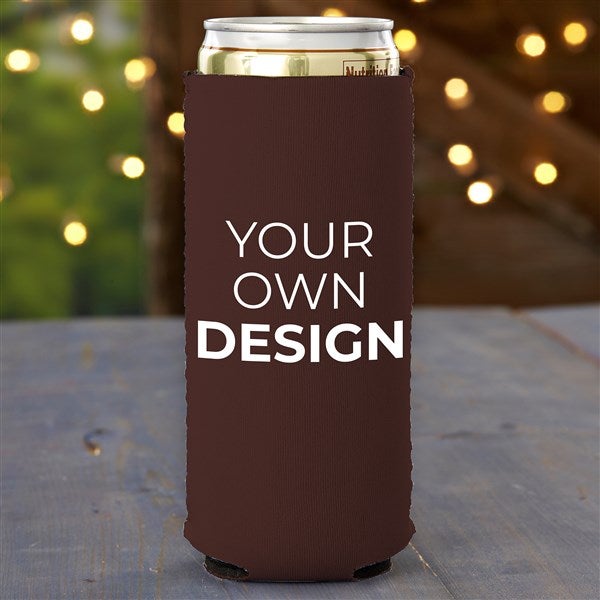 Design Your Own Personalized Slim Can Coolers - 33913