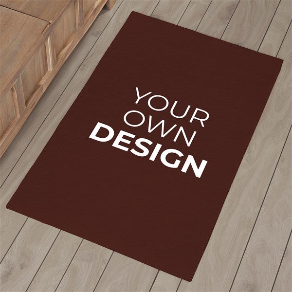 Design Your Own Personalized 2.5’ x 4’ Area Rug  - 33964