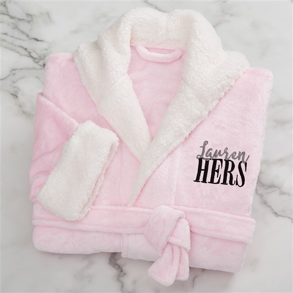 His and hers online towel robes