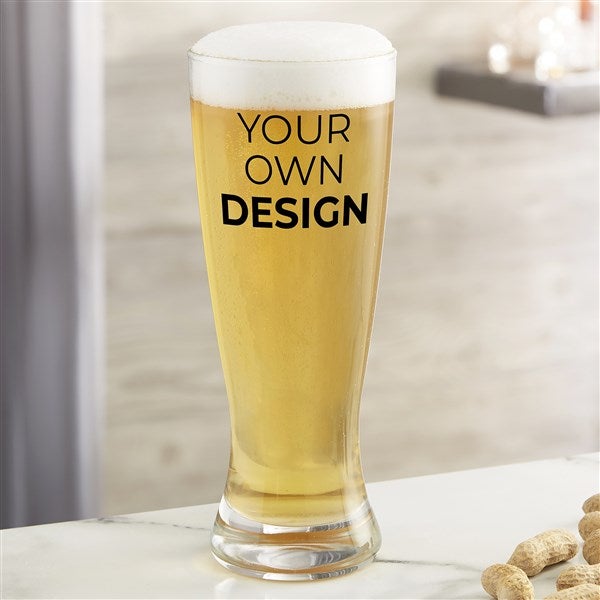 Design Your Own Personalized 23 oz. Pilsner Glass  - 33982