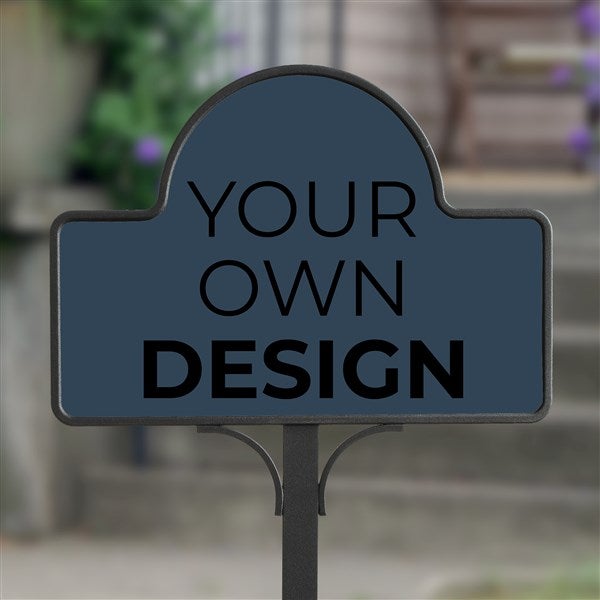 Design Your Own Personalized Magnetic Garden Sign - 34011