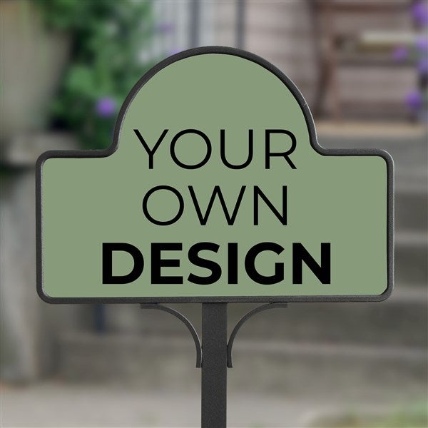 Design Your Own Personalized Magnetic Garden Sign - 34011