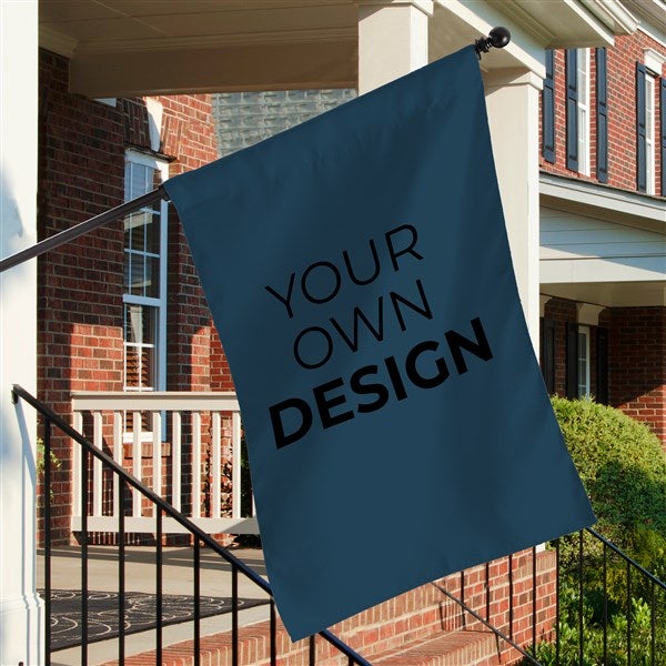 Design Your Own Personalized House Flag  - 34013