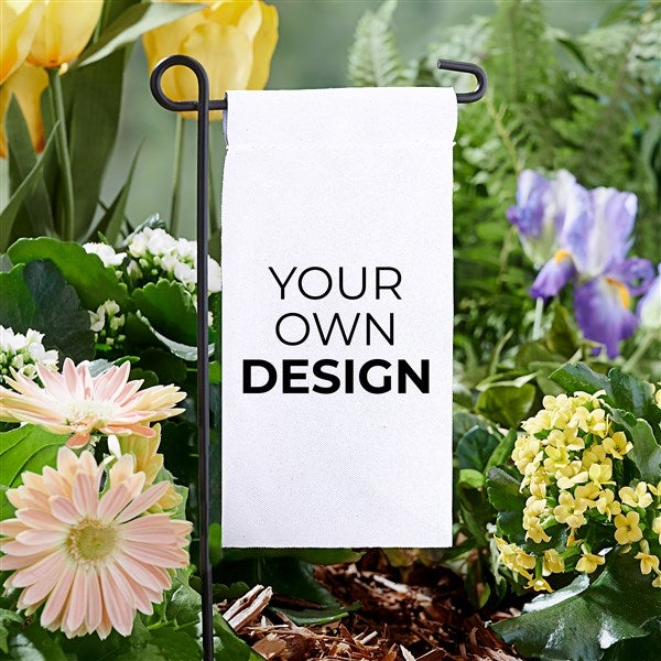 Design Your Own Personalized Mini Garden Flag - 34014