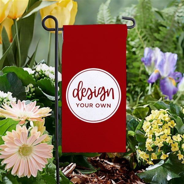 Design Your Own Personalized Mini Garden Flag - 34014