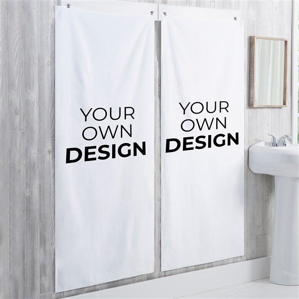 Design Your Own Personalized 35&quot; x 72&quot; Bath Towel  - 34032