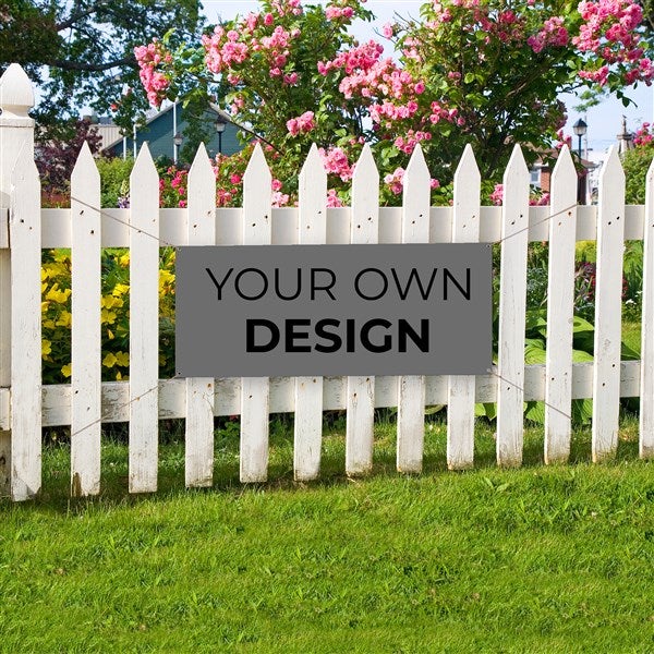 Design Your Own Personalized Small Banner - 34045