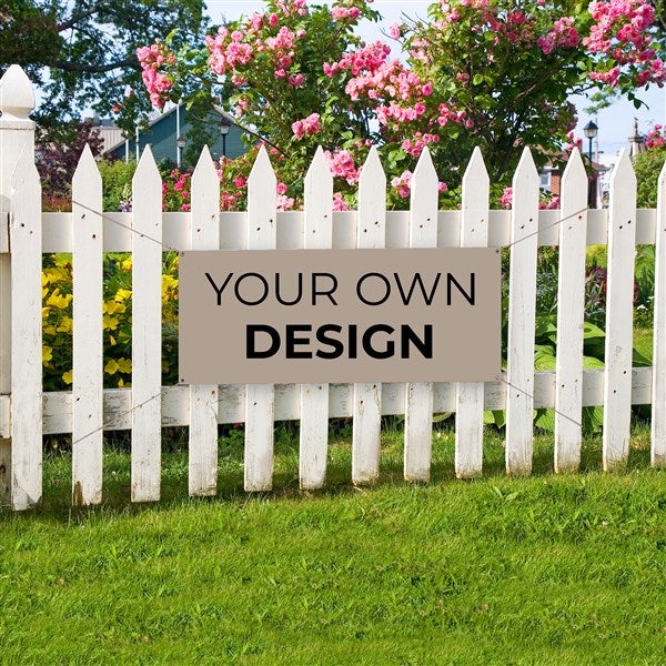 Design Your Own Personalized Small Banner - 34045