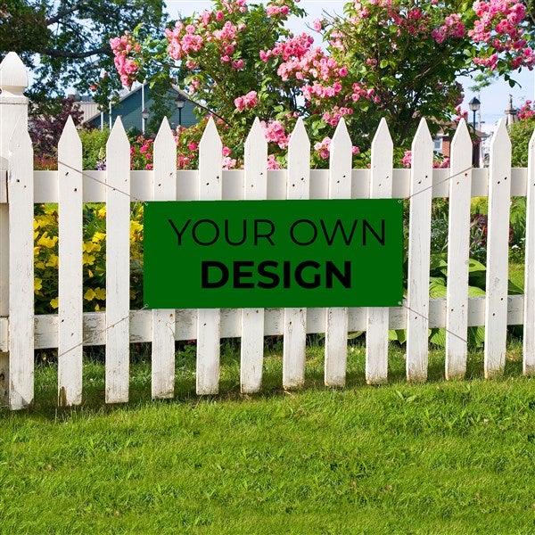 Design Your Own Personalized Small Banner - 34045