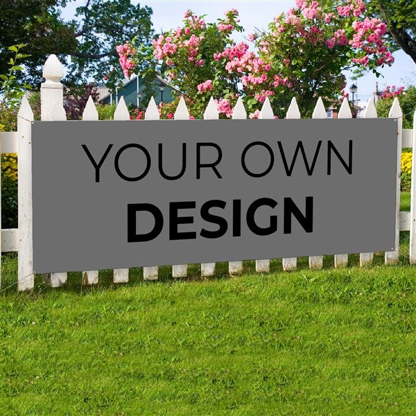 Design Your Own Personalized Large Banner  - 34046