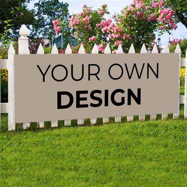 Design Your Own Personalized Large Banner  - 34046