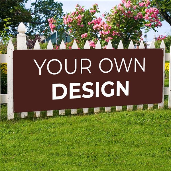 Design Your Own Personalized Large Banner  - 34046