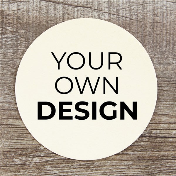 Design Your Own Personalized Paper Coasters - 34048