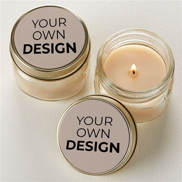 Design Your Own Personalized Mason Jar Candle Favors - 34049