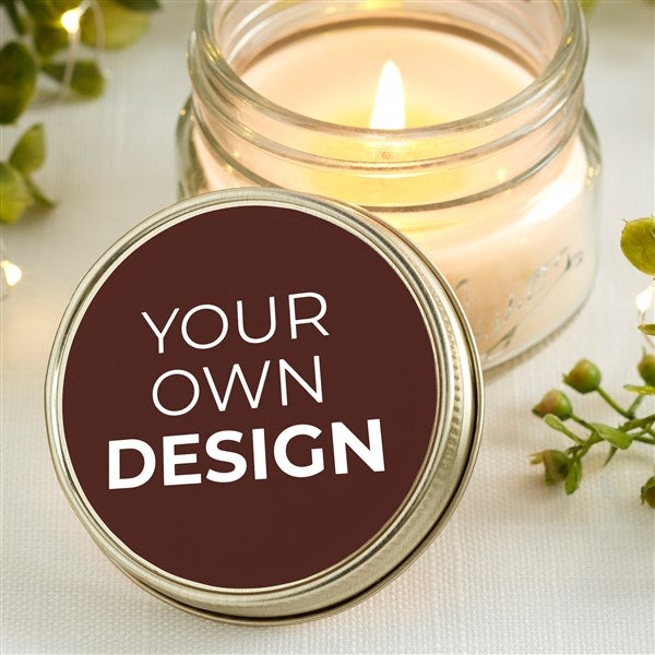 Design Your Own Personalized Mason Jar Candle Favors - 34049