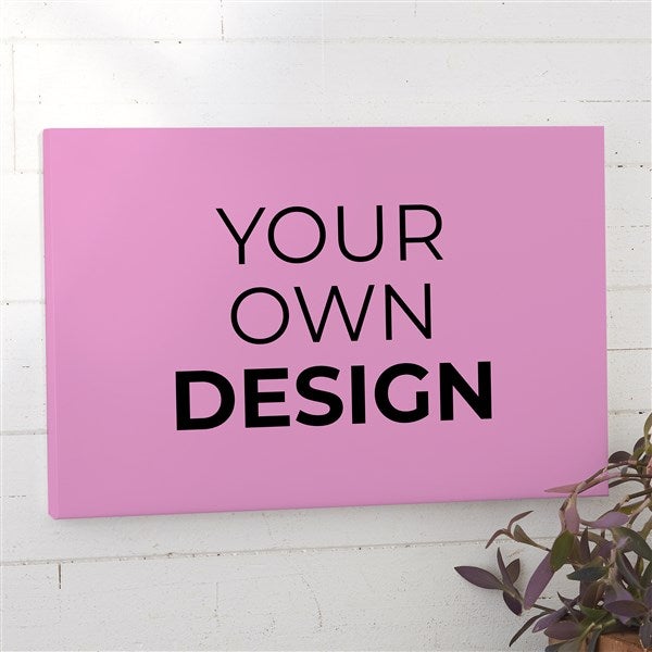 Design Your Own Personalized Horizontal 12&quot; x 18&quot; Canvas Print  - 34085