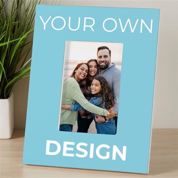 Design Your Own Personalized 4x6 Vertical Picture Frame - 34089