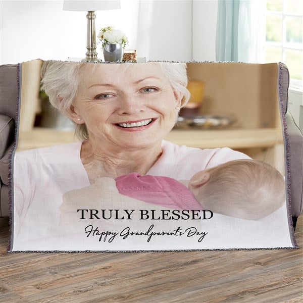 Photo & Message For Her Personalized Blankets - 34194