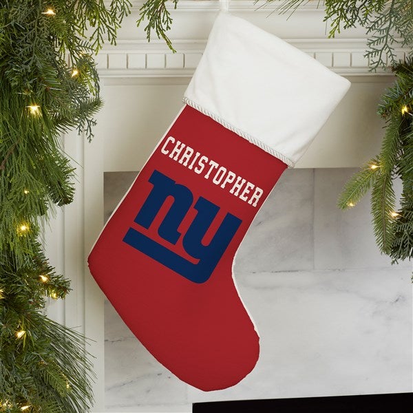 NFL New York Giants Personalized Christmas Stocking