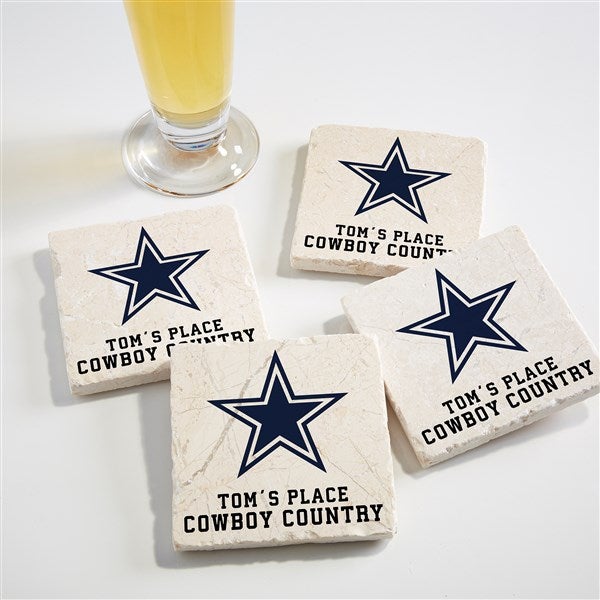 NFL Dallas Cowboys Personalized Insulated Skinny Can Holder