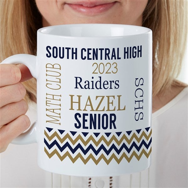 Classic Graduation Personalized 30 oz. Oversized Coffee Mug